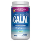 Natural Vitality Calm Magnesium Powder, Raspberry Lemon - 400 g