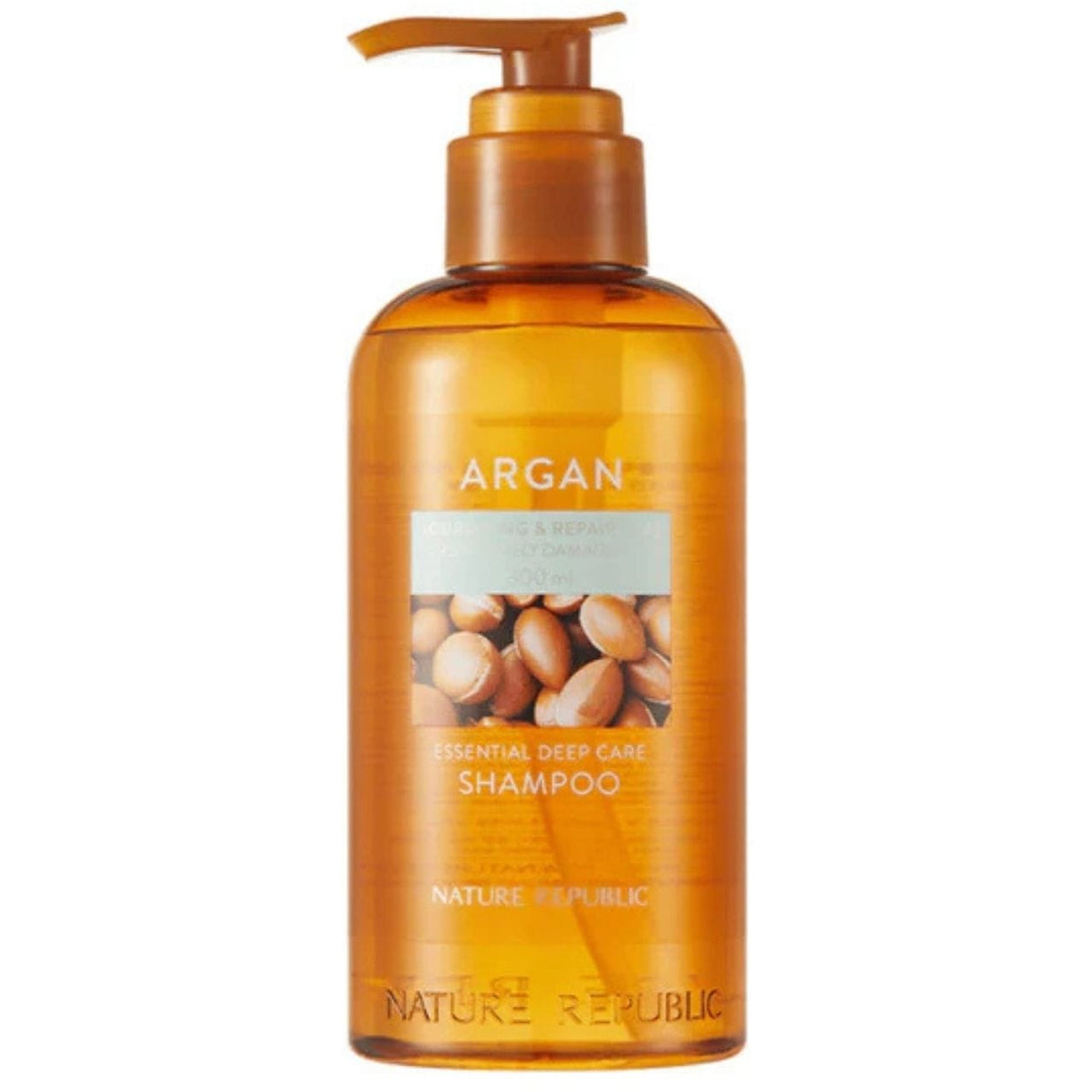 Nature Republic Argan Essential Nourishing Shampoo for Dry Hair - 300 ml