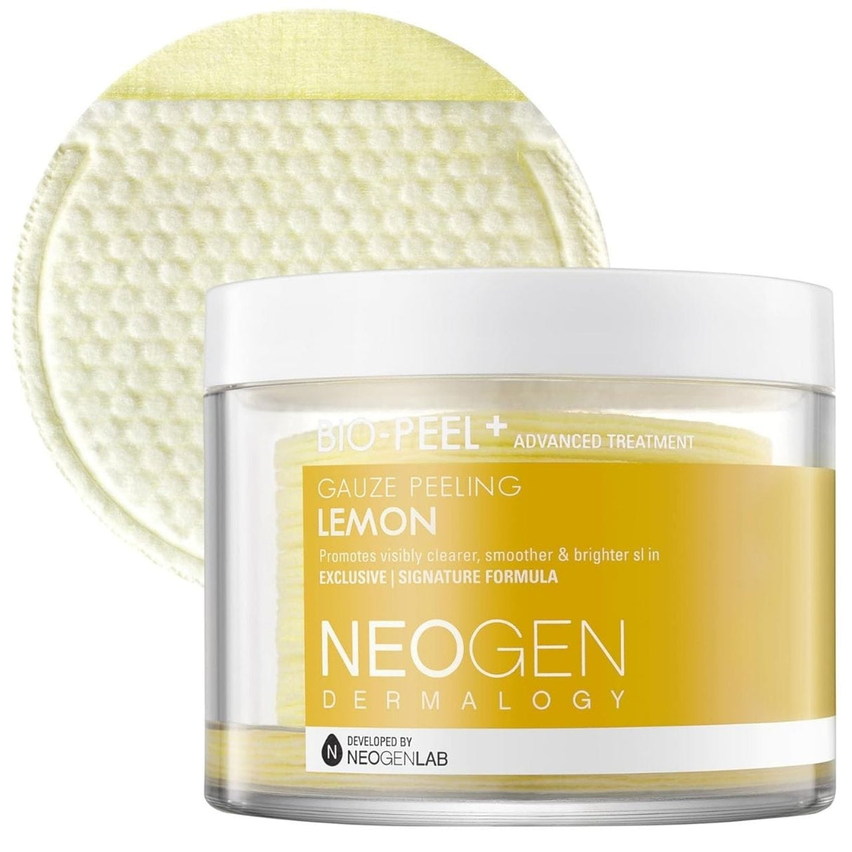 Neogen Bio-Peel Gauze Peeling Exfoliating Pads with Lemon Extract - 30 Pieces