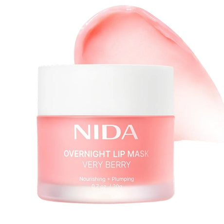 NIDA Overnight Lip Mask, Very Berry - 20 g