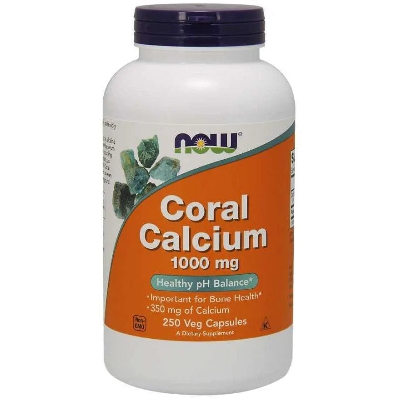 Now Foods Coral Calcium 1000 mg - 250 Veg Capsules