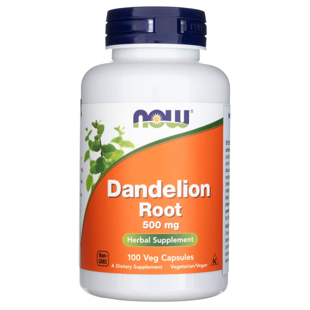 Now Foods Dandelion Root 500 mg - 100 Veg Capsules