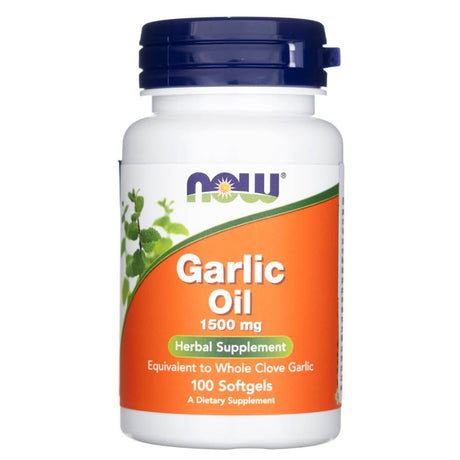 Now Foods Garlic Oil 1500 mg - 100 Softgels