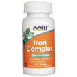 Now Foods Iron Complex - 100 Tablets