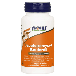 Now Foods Saccharomyces Boulardii - 60 Veg Capsules