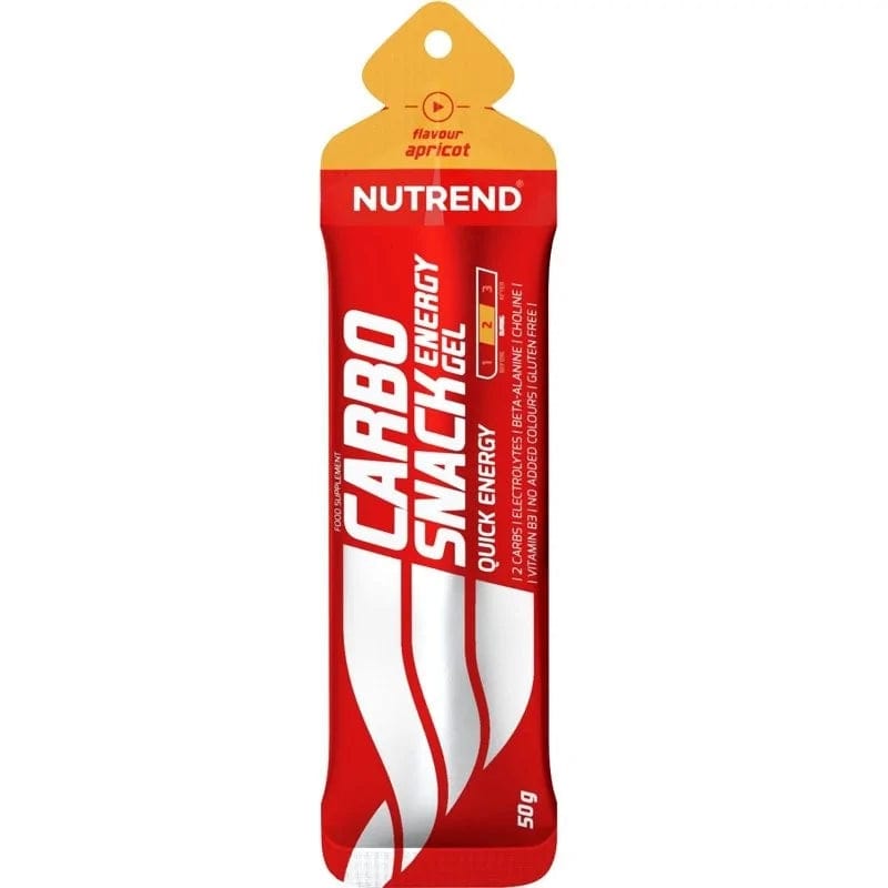 Nutrend Carbosnack Gel, Apricot - 50 g