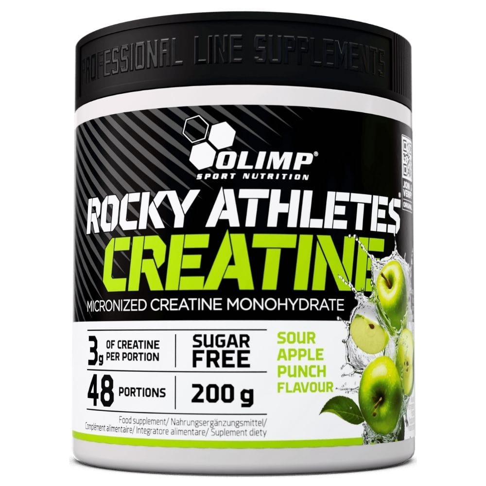 Olimp Rocky Athletes Creatine 3000 mg, Sour Apple - 200 g