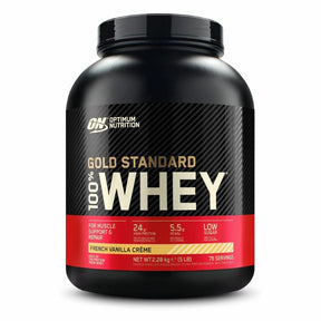 Optimum Nutrition Gold Standard 100% Whey Protein, French Vanilla - 2280 g