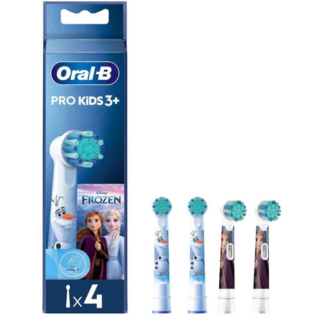 Oral-B Heads Electric Toothbrush Heads, Frozen - 4 Pieces