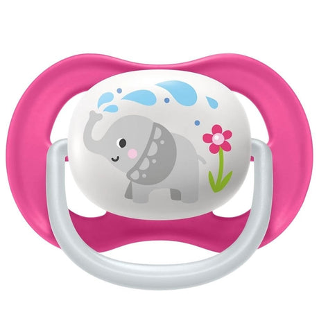 Philips Avent Ultra Air Pacifier, 6-18 m, Girl - 2 Pieces