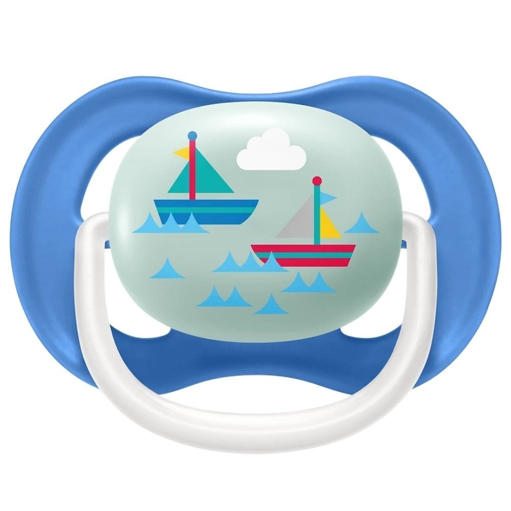 Philips Avent Ultra Air Pacifier, 6-18 Months, Boy - 2 Pieces