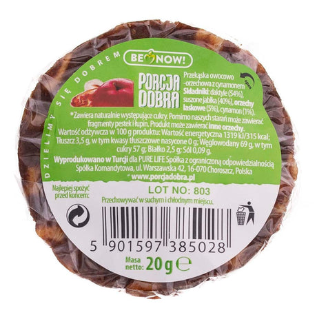 Porcja Dobra Fruit and Nut Disc with Cinnamon - 20 g