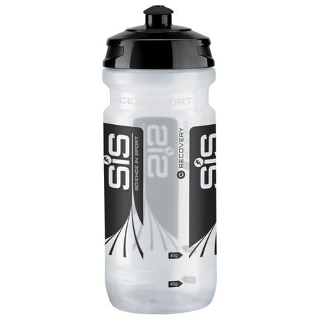 SiS Wide Neck Water Bottle, Black - 600 ml