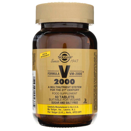 Solgar Formula VM-2000 - 60 Tablets