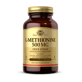Solgar L-Methionine 500 mg - 90 Capsules
