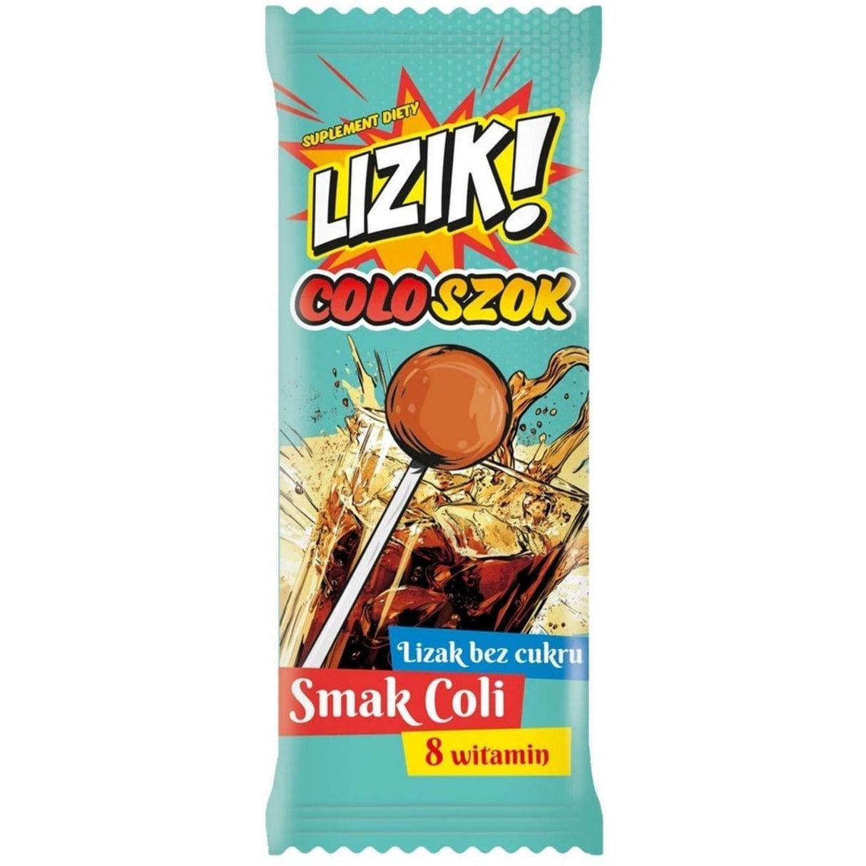 Starpharma Cola Lollipop + 8 Vitamins - 8 g