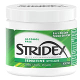 Stridex Gentle Cleansing Pads with Aloe Vera for Acne-Prone Skin - 55 Pieces