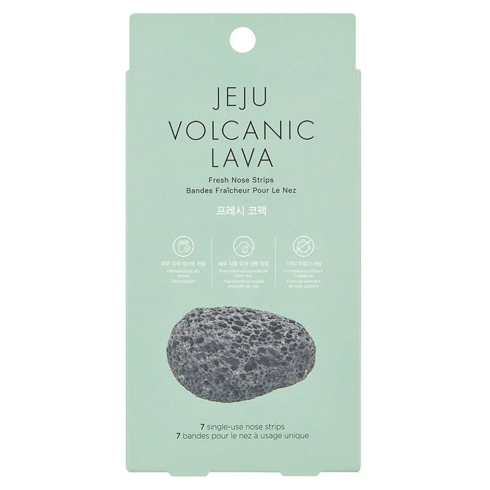 The Face Shop Jeju Volcanic Lava Fresh Nose Strips – 7 Pieces