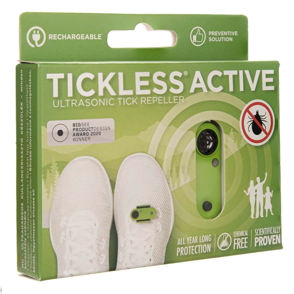 Tickless Active Ultrasonic Tick Repellent - Green