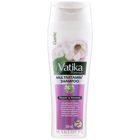 Vatika Naturals Garlic Regenerating Shampoo with Garlic Extract - 400 ml
