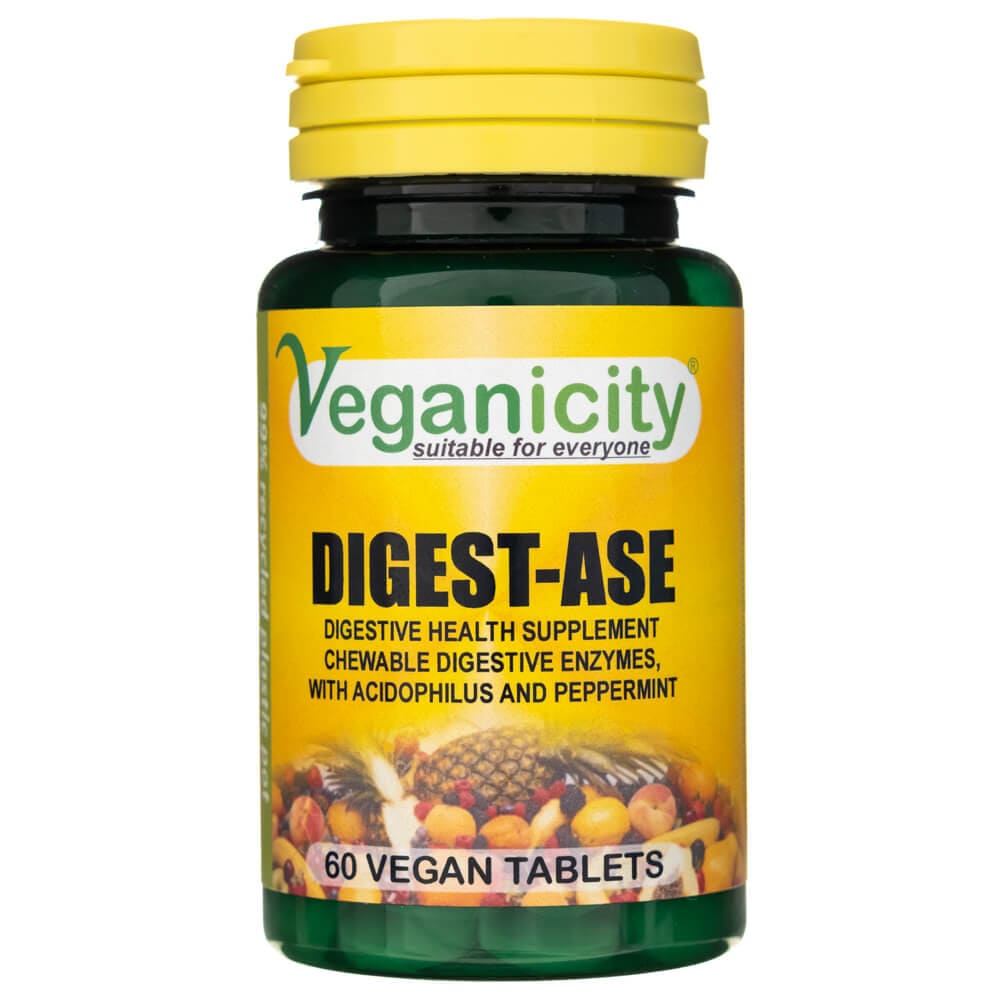 Veganicity Digest-Ase - 60 Tablets