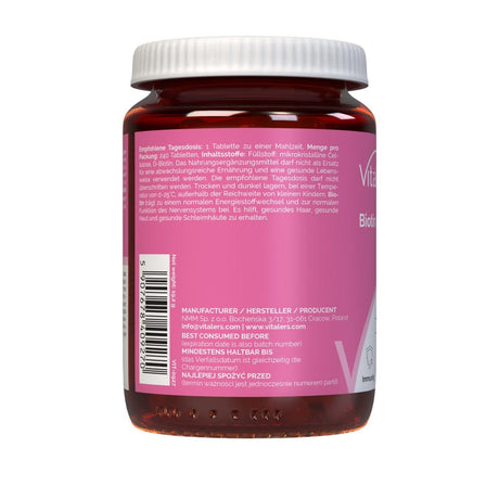 Vitaler's Biotin 2500 mcg - 240 Tablets