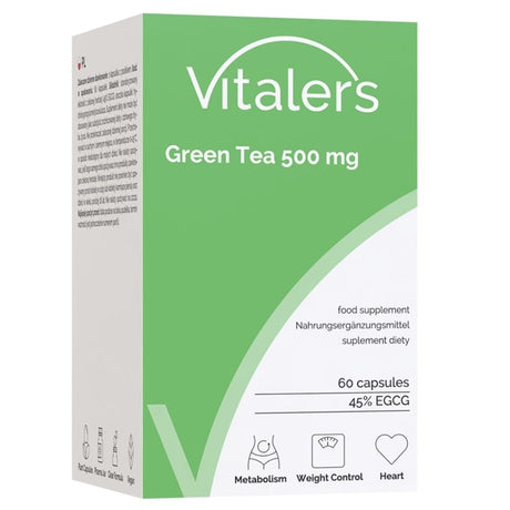 Vitaler's Green Tea 500 mg - 60 Capsules