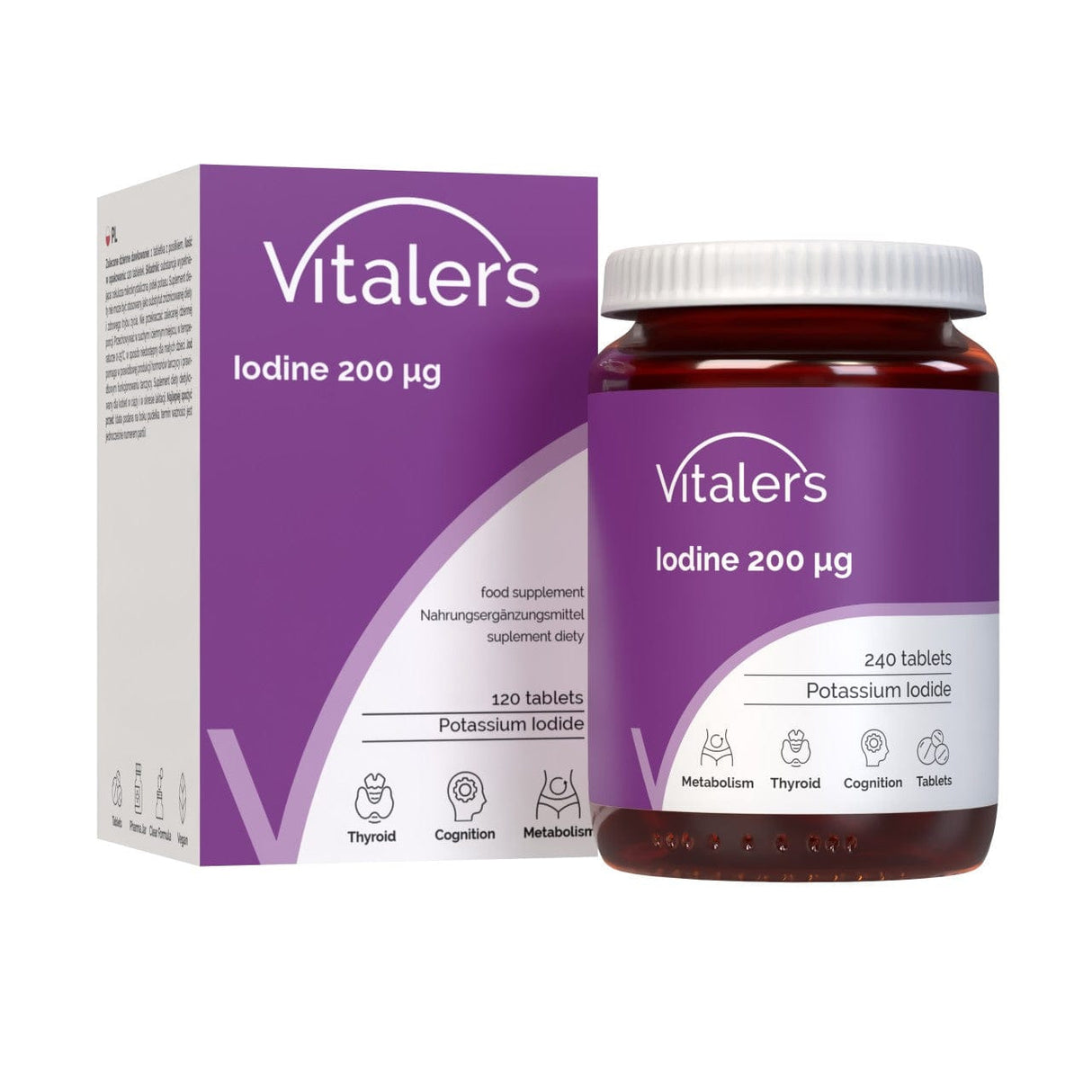 Vitaler's Iodine 200 mcg - 120 Capsules