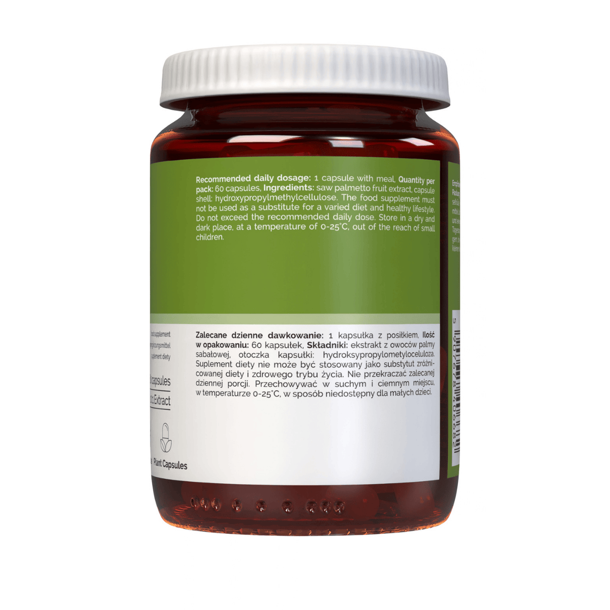Vitaler's Saw Palmetto 550 mg - 60 Capsules