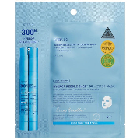 VT Cosmetics Hydrop Reedle Shot 300 2-Stage Hydrogel Mask - 1.5 g + 27 g
