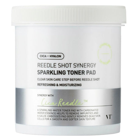 VT Cosmetics Reedle Shot Synergy Sparkling Toner Pad - 80 Pieces