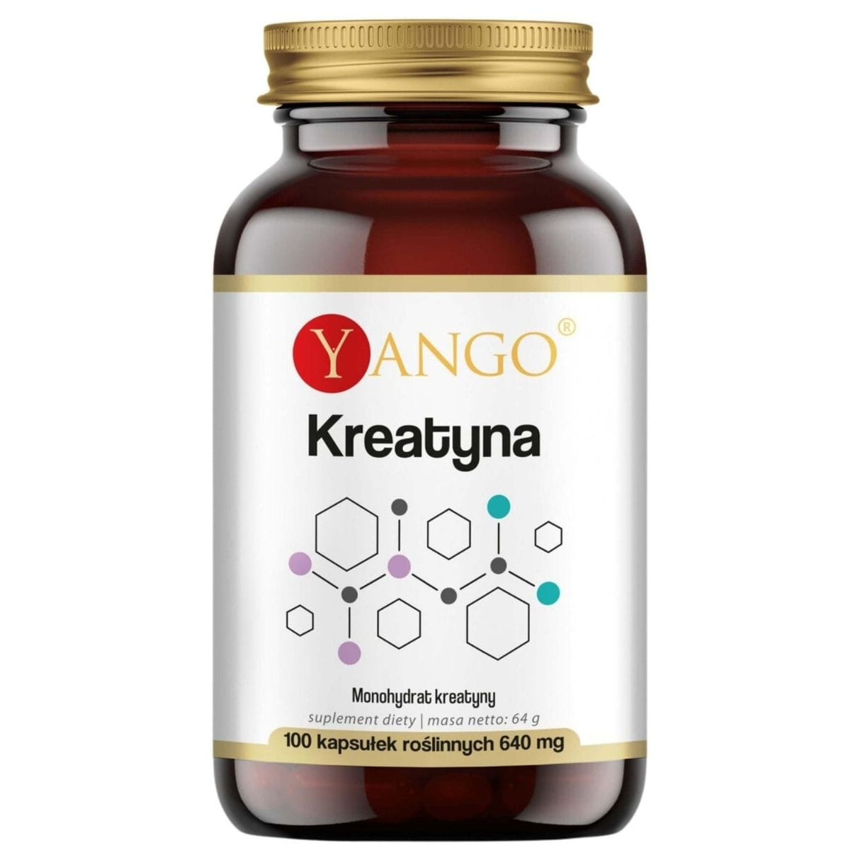 Yango Creatine Monohydrate - 100 Capsules