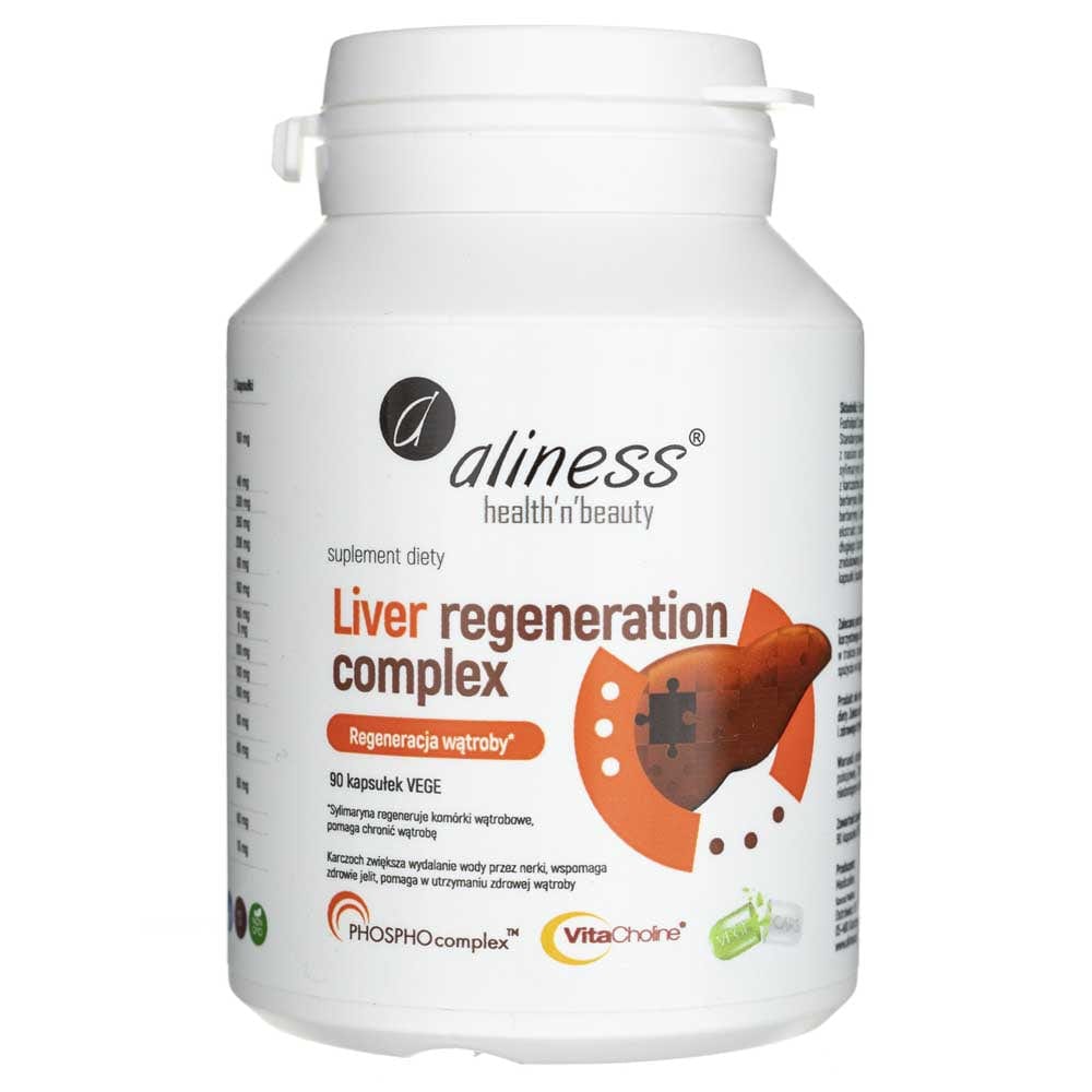 Aliness Liver Regeneration Complex - 90 Veg Capsules