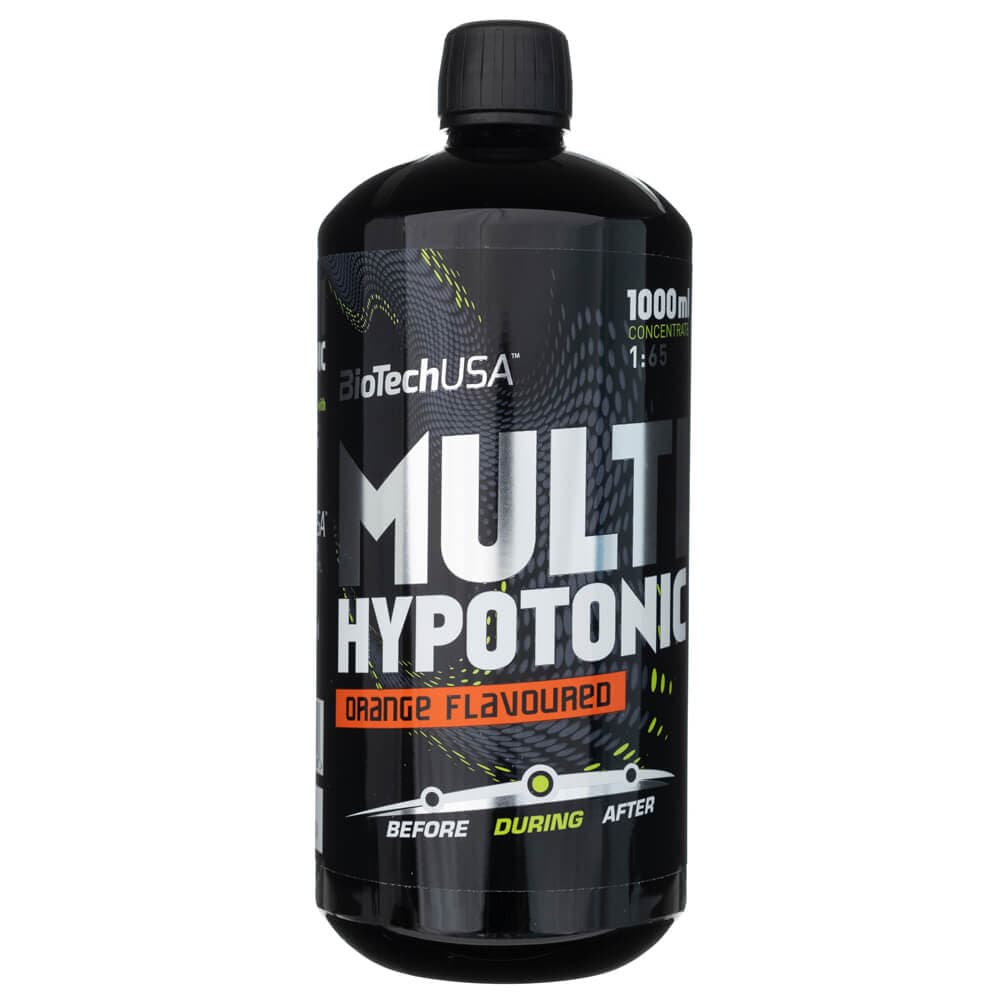 BioTech USA Multi Hypotonic Drink, Orange Flavoured - 1000 ml