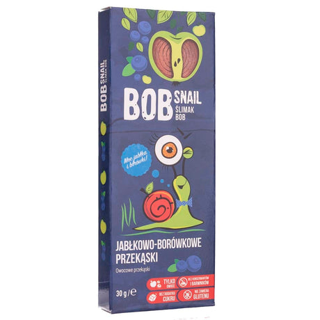 Bob Snail Apple and Blueberry Snack with No Added Sugar - 30 g