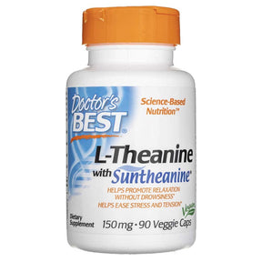 Doctor's Best L-Theanine with Suntheanine 150 mg - 90 Veg Capsules