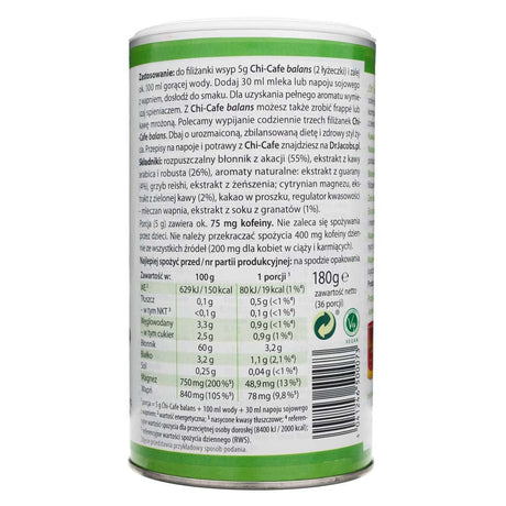 Dr. Jacob's Chi-Cafe Balance - 180 g