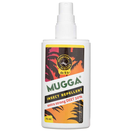 Mugga Spray 50% DEET, insect repellent - 75 ml