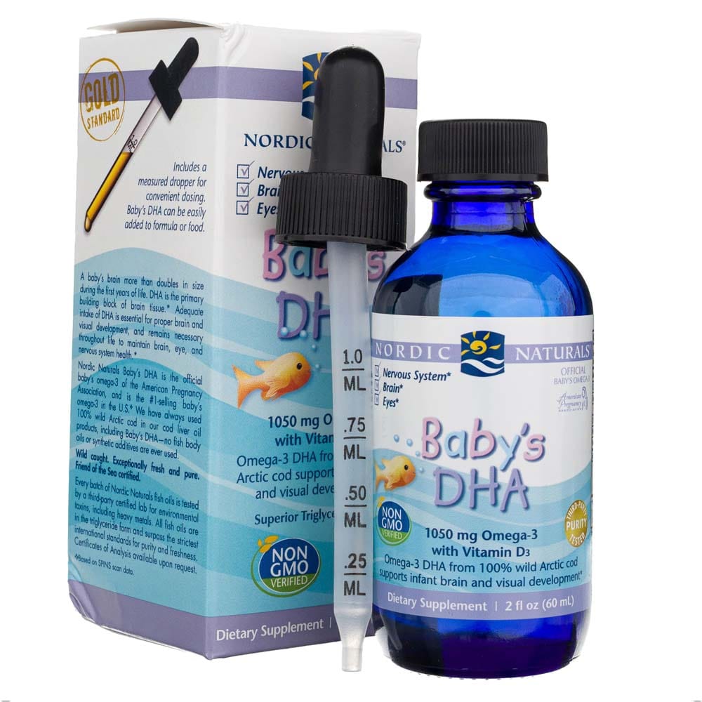 Nordic Naturals Baby's DHA, unflavored - 60 ml