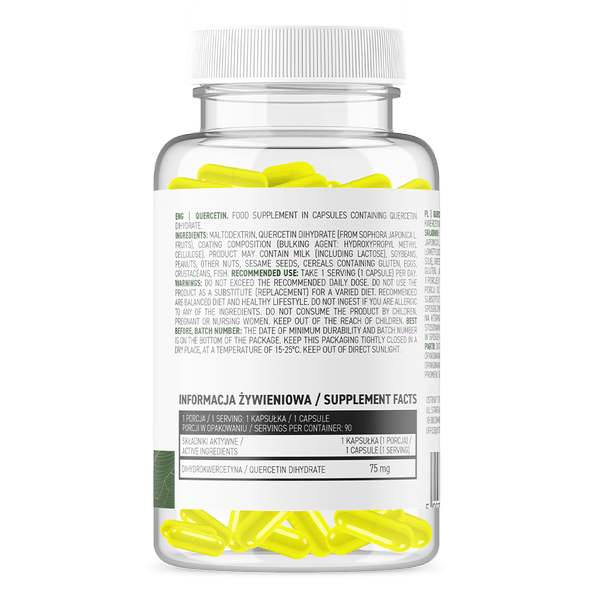 Ostrovit Quercetin Vege - 90 Capsules