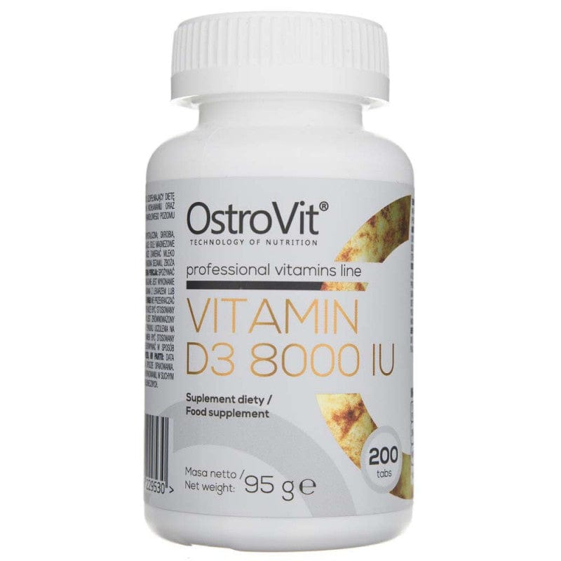 Ostrovit Vitamin D3 8000 IU - 200 Tablets