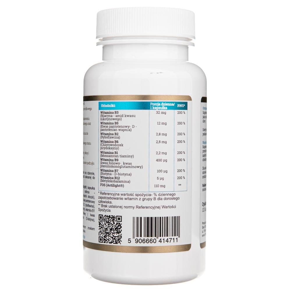 Progress Labs Vitamin B Complex 200% - 120 Capsules