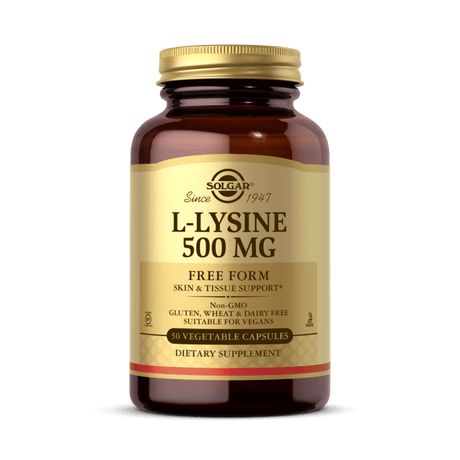 Solgar L-Lysine 500 mg - 50 Veg Capsules