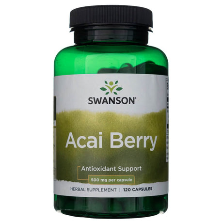 Swanson Acai Berry 500 mg - 120 Capsules