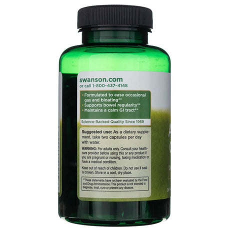 Swanson Activated Charcoal 260 mg - 120 Capsules