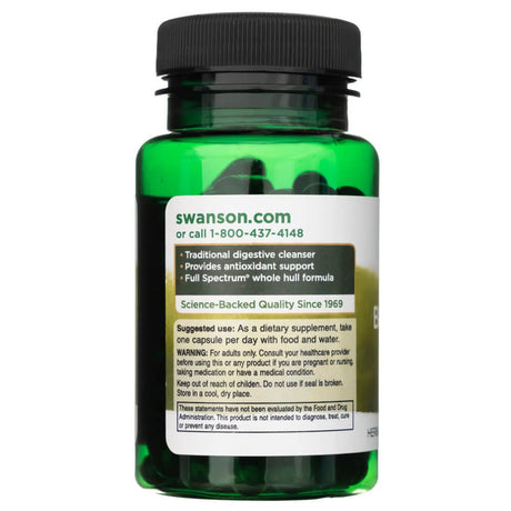 Swanson Full Spectrum Black Walnut Hulls 500 mg - 60 Capsules