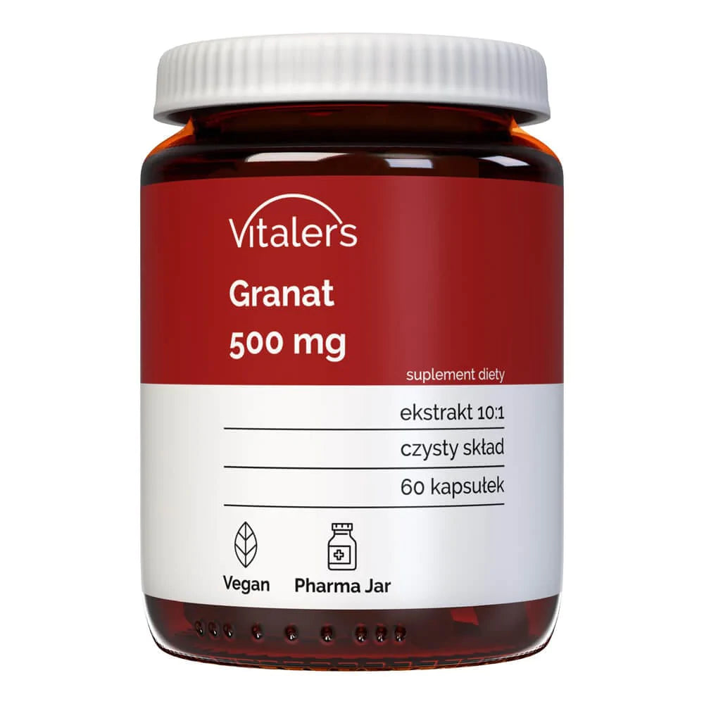 Vitaler's Pomegranate 500 mg - 60 Capsules